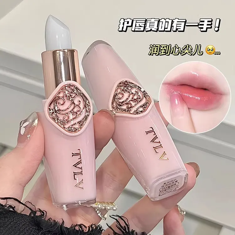 凡士林蜜桃味唇膏女保湿滋润补水防干裂去死皮唇部护理口红打底