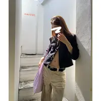 巴黎香香 ran珍藏重工不规则多纽扣装饰经典秋冬小香风外套上衣女