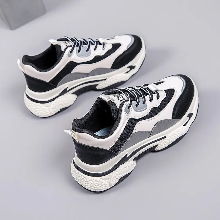 潮2025网红老爹款鞋女女休闲鞋鞋轻便春夏百搭运动鞋学生厚底