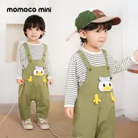 【现货】MOMOCOmini秋季可爱唐老鸭卡通连体背带裤婴童97310374002