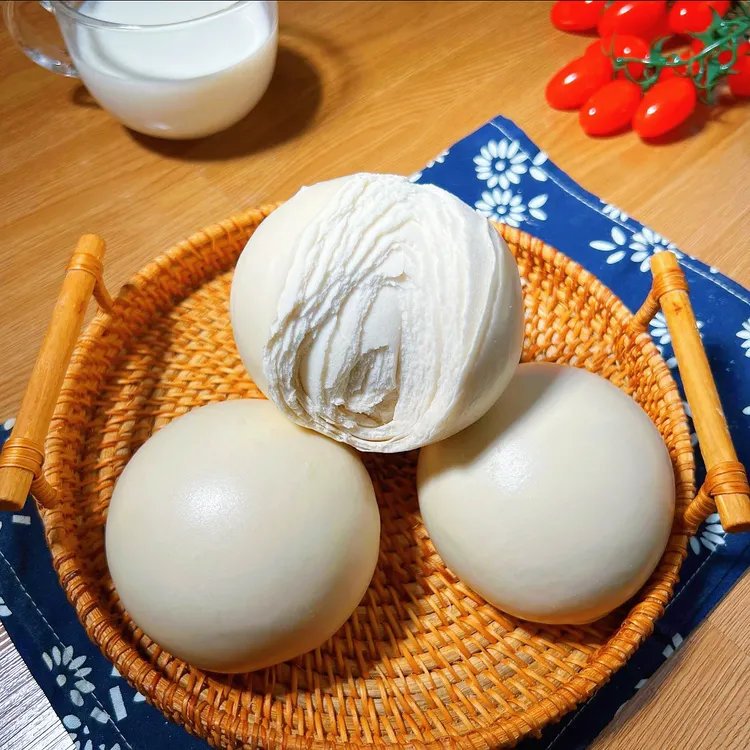 山东手工戗面千层大馒头（125g一个共20个装）