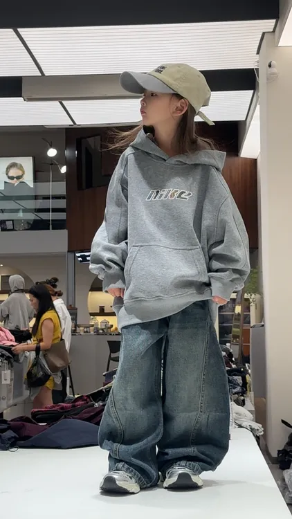 201【单件120-170尺码秋款童装】中大儿童2025秋季卫衣裤子大猪小猪