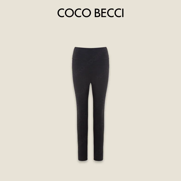 COCO BECCI【恒温山羊绒瑜伽裤】超细60支高精细腈纶裤CFLJC399001