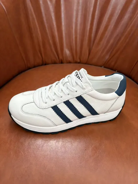 汉马真皮男鞋阿甘鞋头层牛皮休闲运动鞋加厚轻便德训鞋春秋5025AA