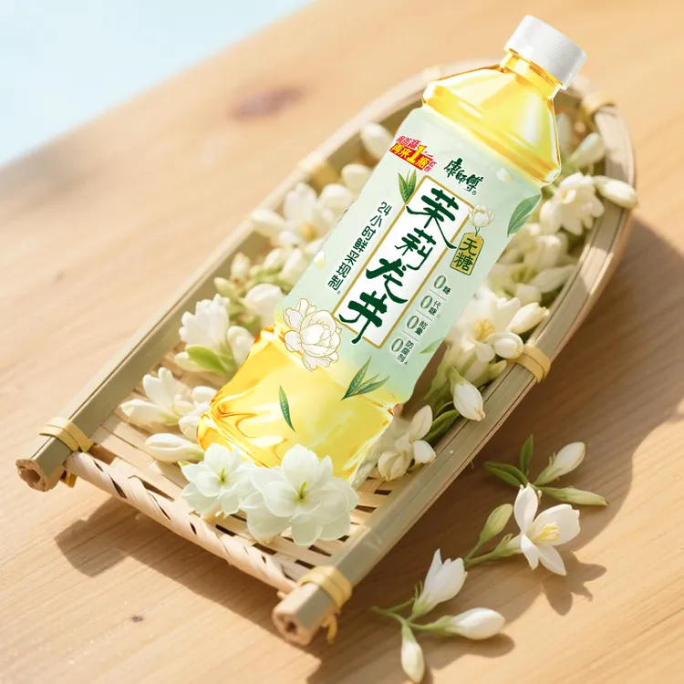 康师傅无糖茉莉龙井500ml/900ml整箱装