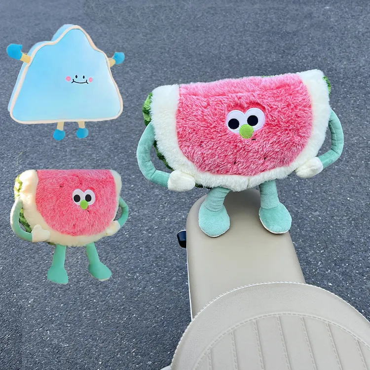 电动车防撞靠垫儿童电瓶车后背腰靠垫座椅靠背腰垫装饰用品保护垫