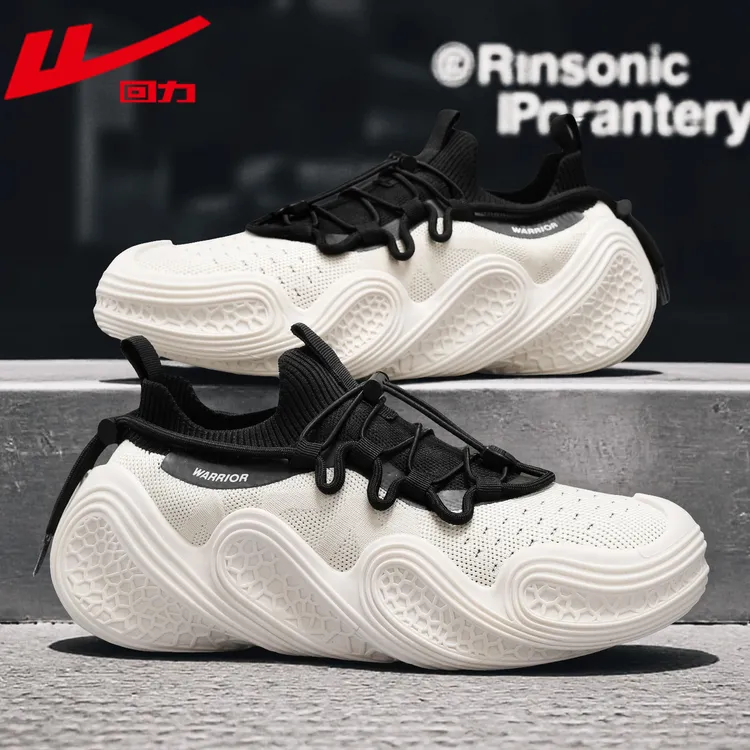 Warrior/回力2026年流行款男鞋春夏椰子鞋男鞋休闲百搭跑步运动鞋商品图
