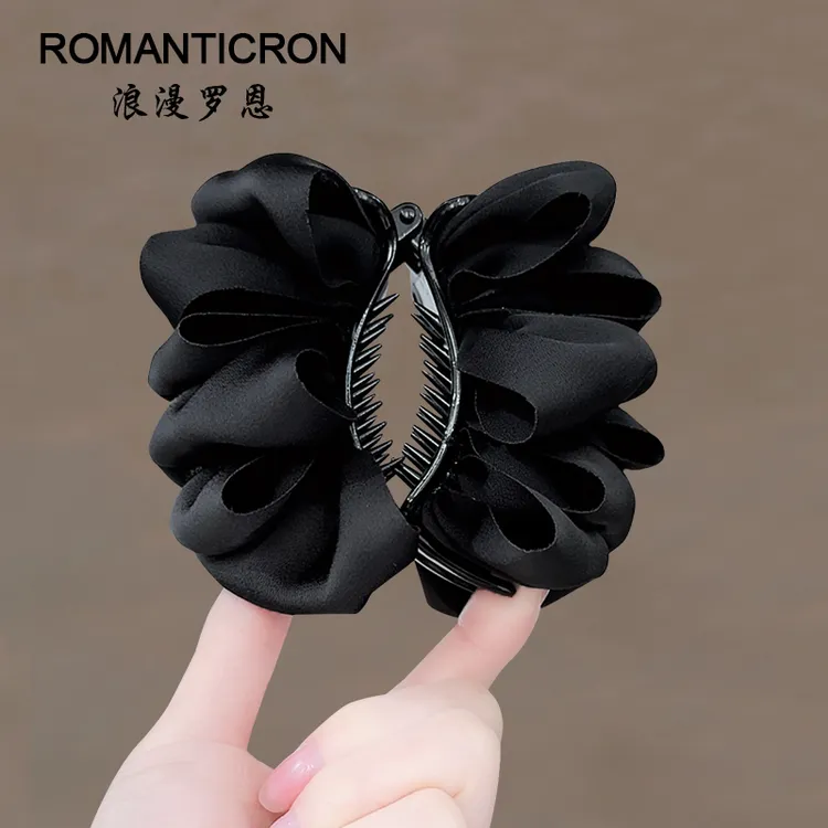 发饰丸子头固定2025新款超爆款低丸子头简单扎法头绳发圈成人