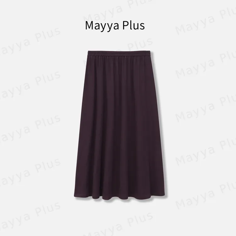 【轻氧半裙】Mayya Plus麦芽定制垂感气质显瘦百褶半身裙子32536702
