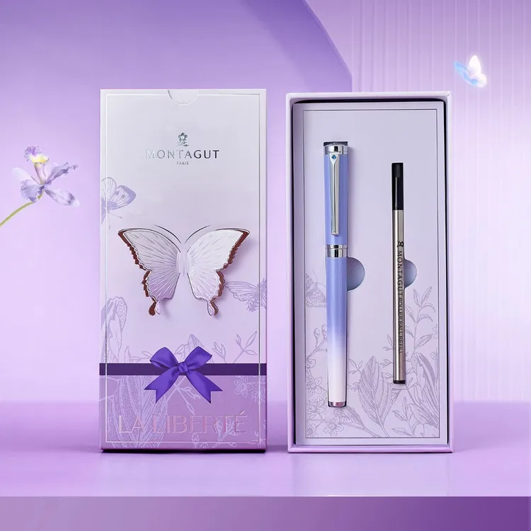 梦特娇签字笔女士专用商务高档礼盒高颜值宝珠笔生日礼物送女生