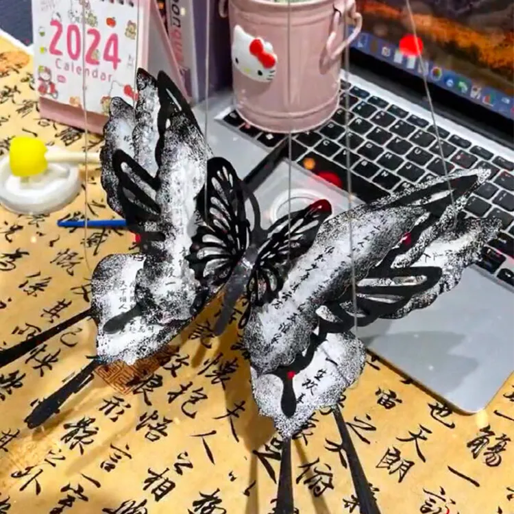 3d立体古风傀儡送女朋友蝴蝶手工diy全套材料包会动闺蜜生日礼物