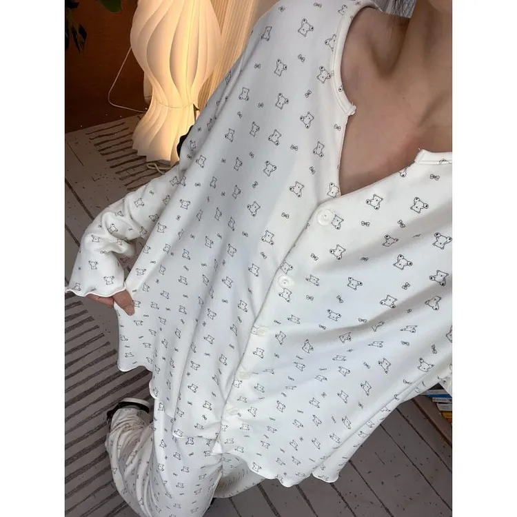 睡觉穿的德绒大码睡衣冬厚款保暖加肥胖mm宽松250斤家居服套装