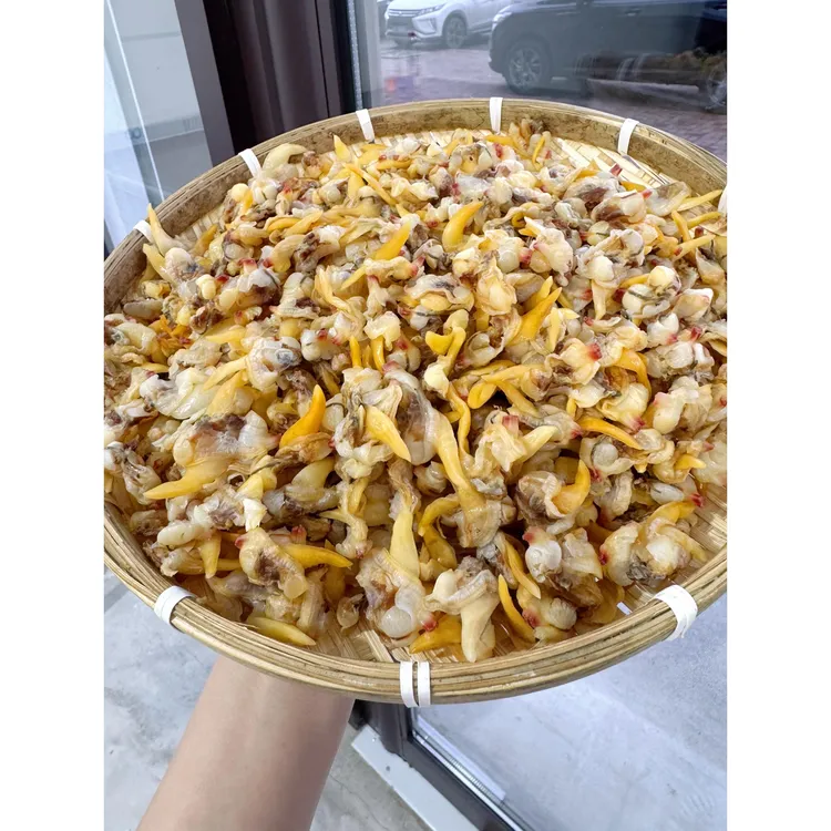 源头丹东黄蚬子干无沙去内脏开袋即食海鲜零食追剧下酒