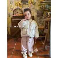 opolala·25冬~爱心口袋加绒休闲裤77087（童装汉服）