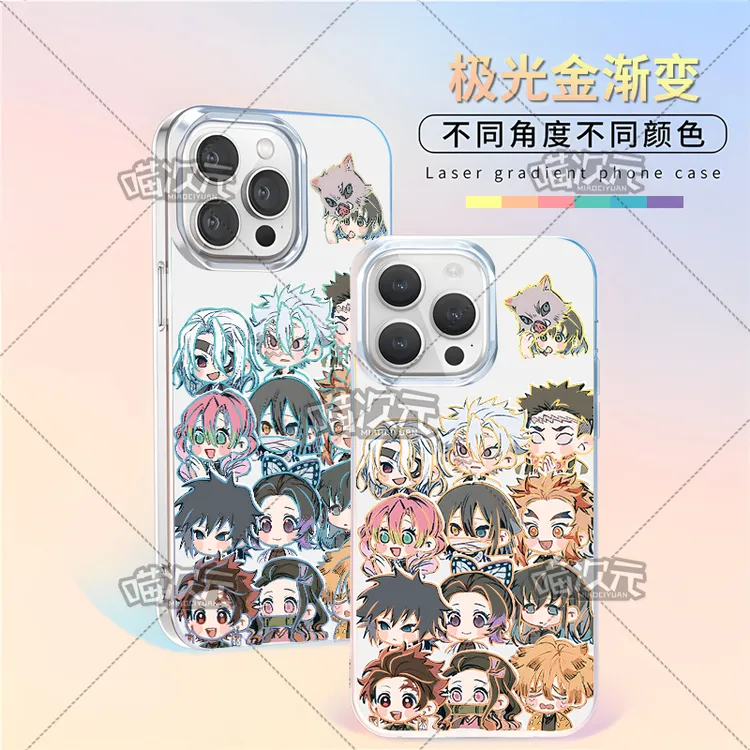 鬼灭之刃q版适用苹果华为vivo一加oppoiPhone小米二次元手机壳