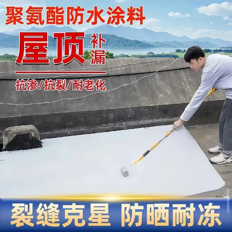 屋顶防水涂料补漏材料楼顶补漏修补剂楼房顶裂缝漏水专用胶防水胶