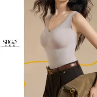 诗妮歌 | 山羊绒+蚕丝”边穿边暖“真无痕暖肤感舒适温润背心