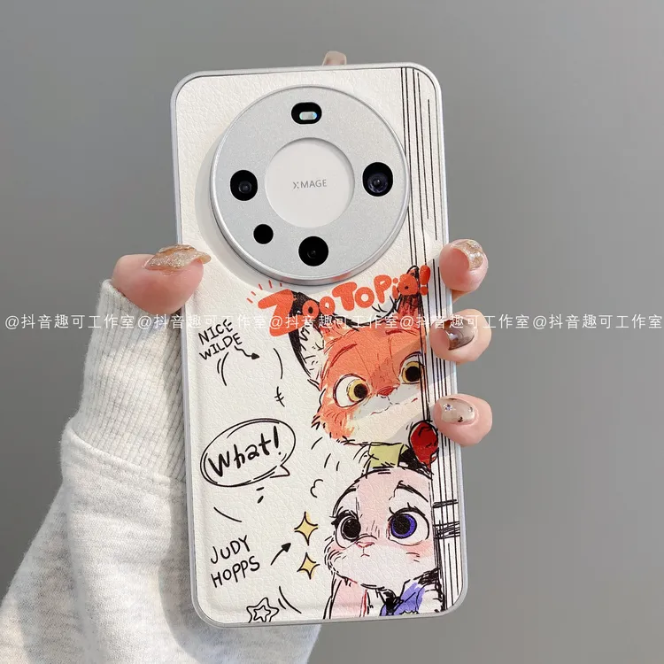 金属鼓皮适用华为mate70pro/60/50/40苹果17promax手机壳朱迪尼克