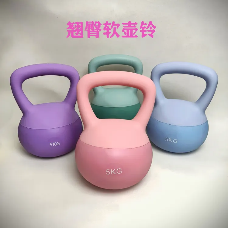 软壶铃女士健身练翘臀神器男士女士深蹲摇摆软壶铃2.5~12公斤