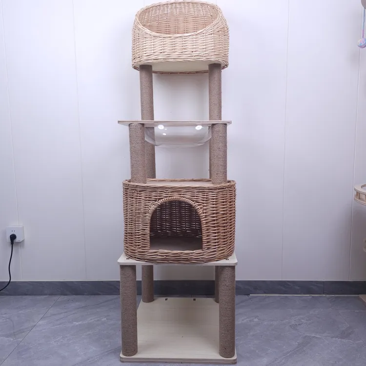 加大款猫爬架猫窝一体含太空舱适合胖猫大猫使用