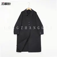 【龙掌柜Ⅴ】龙掌柜山羊绒长款大衣气质时尚锁温保暖W21130
