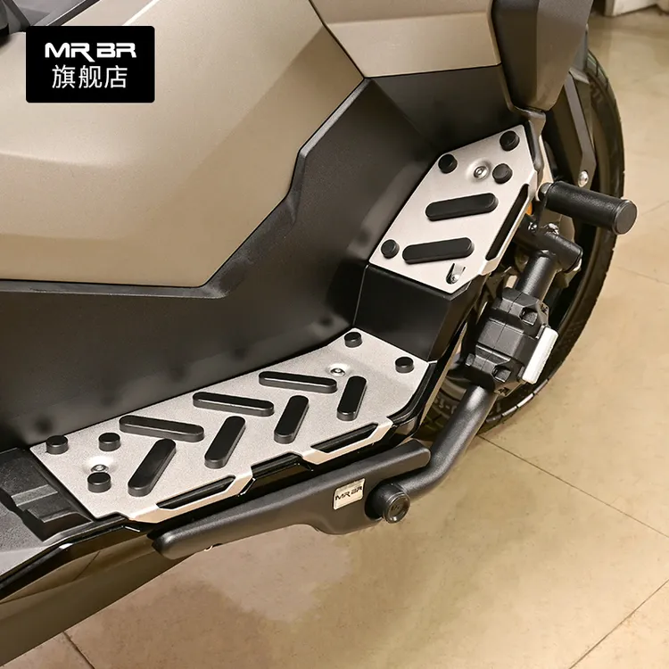 MRBR适配本田ADV350护杠防摔块不锈钢脚踏摩托车保险杠改装配件