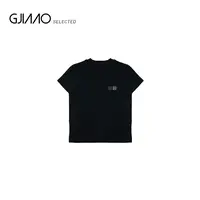 258667 铁牌黑白素版简约半袖