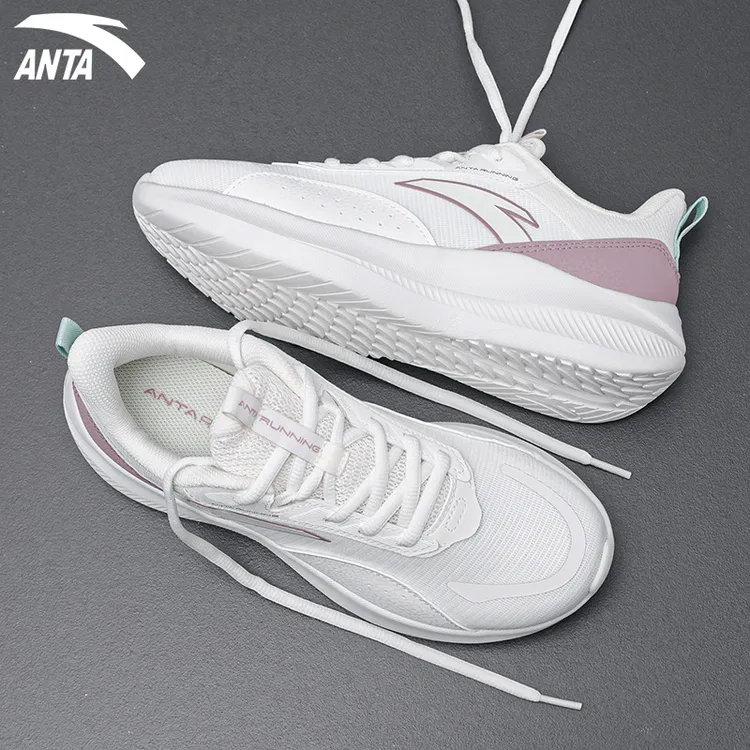 安踏跑步鞋女鞋2025冬季新款轻便休闲慢跑鞋网面正品跑鞋运动鞋子