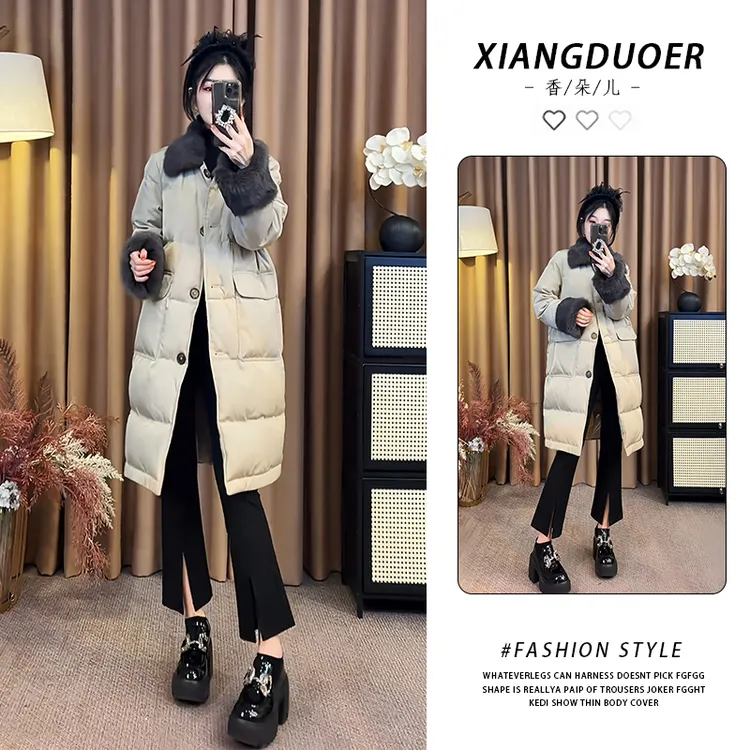 巨好看加厚外套女秋冬2025新款时尚设计款小个子通勤棉服棉袄棉衣