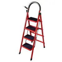 随机颜色4步家用工具梯子