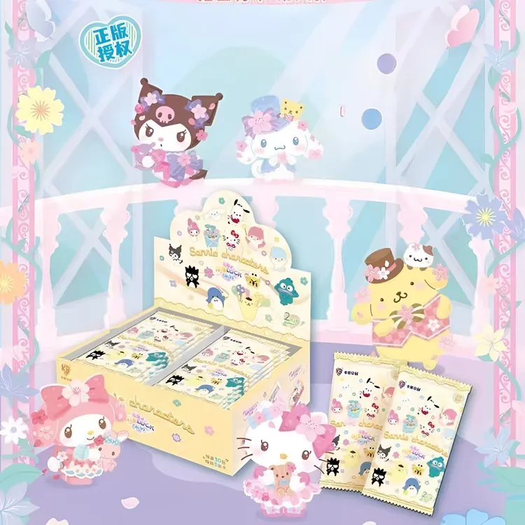 【猫狗兔玩法】卡宝文创三丽鸥 花漾LUCK第六弹2元收藏卡牌盲盒代拆