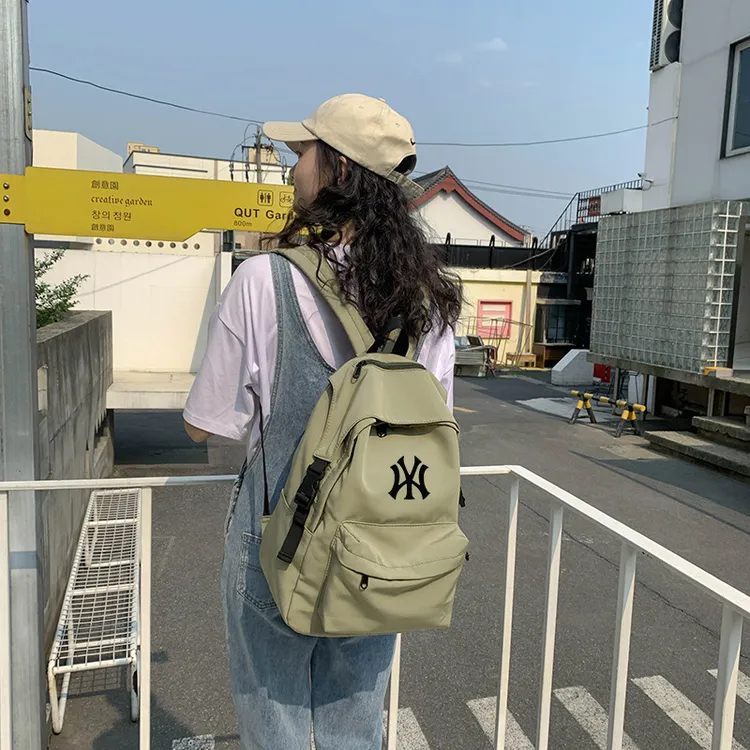 美国潮牌联名双肩包男女2025新款大容量书包大学生高中生旅行背包