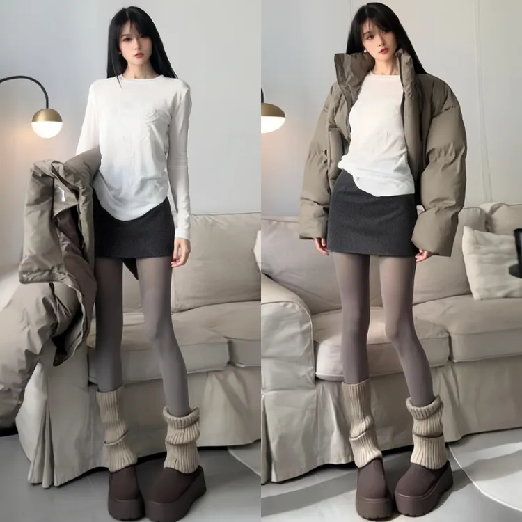 毛呢半身裙女2025秋冬季百搭高腰防走光韩版显瘦气质a字包臀短裙