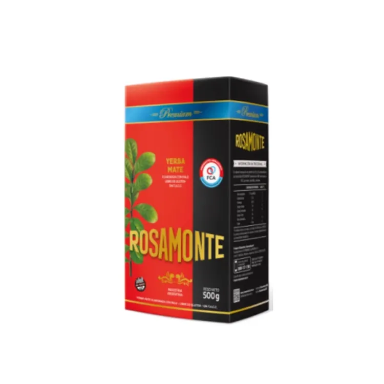ROSAMONTE罗萨蒙德 马黛茶500g/盒优选有梗茶送长辈进口茶解腻茶