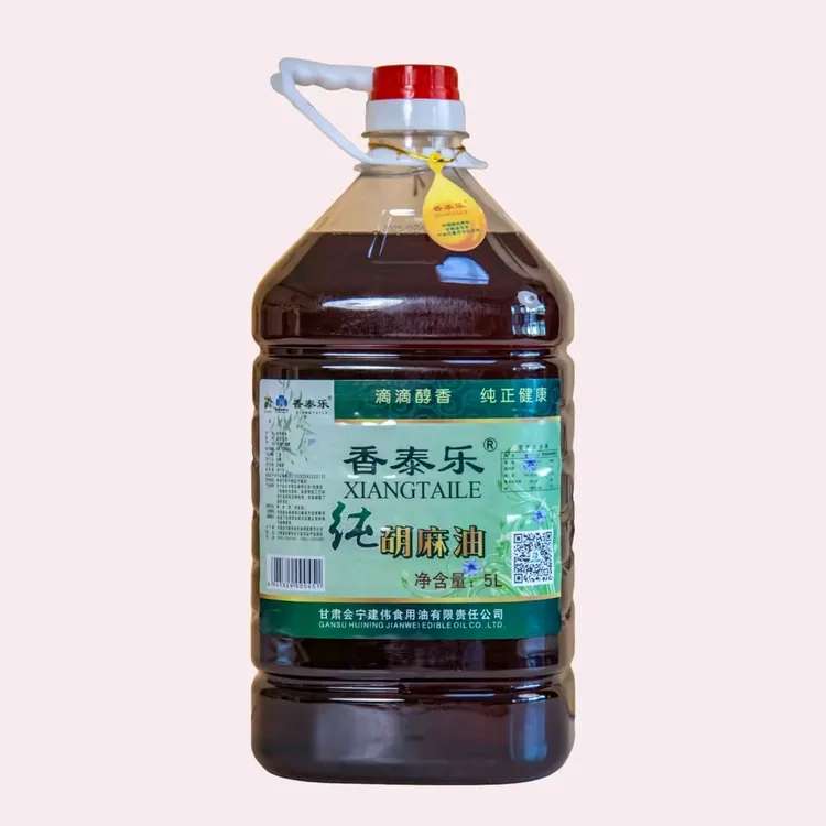 【甘肃会宁】香泰乐纯胡麻油5L*1桶