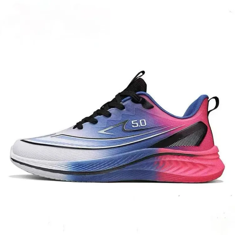 男鞋2025秋季新款学生潮流透气网面运动休闲鞋软底减震跑步鞋