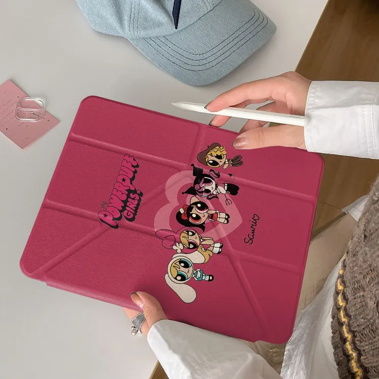 妙品飞天小女警适用小米Pad7 Pro保护套11.2寸笔槽小米6Pro平板壳