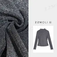 ZZMOLI 富婆衫 轻奢气质长袖打底衫女款显瘦木耳边t恤ZBY63905