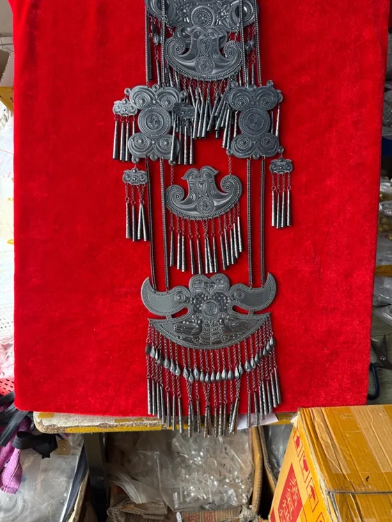 铁合金吊坠 凉山彝族少数民族饰品服装搭配胸牌