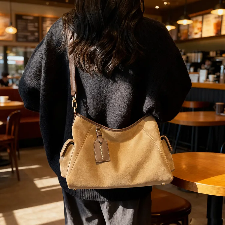 艾米兔女包2026新款洋气小众通勤百搭休闲潮流日常复古单肩斜挎包