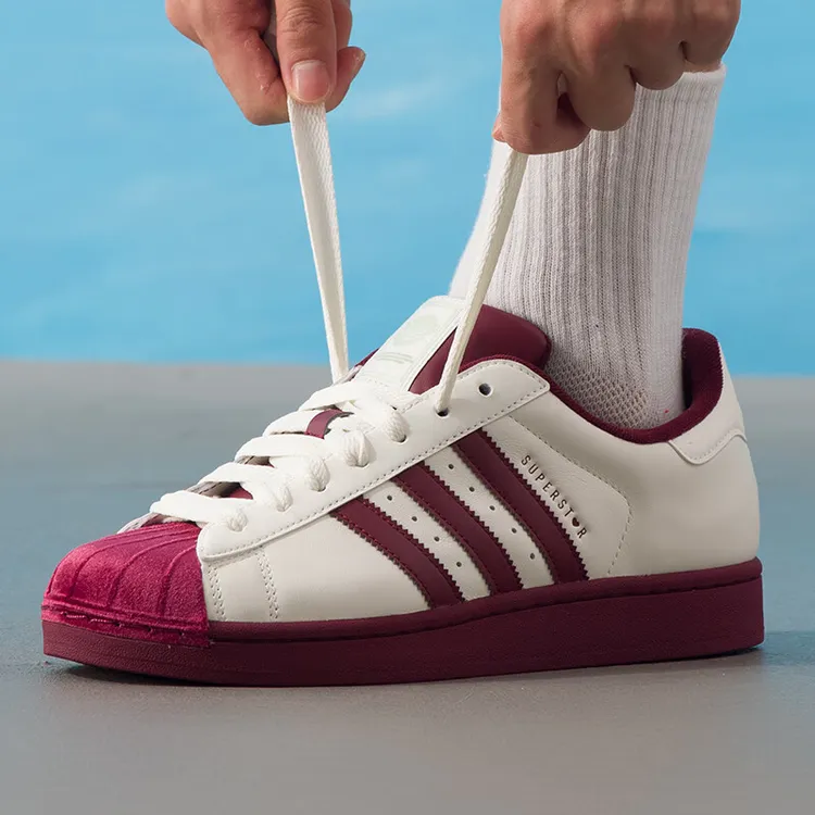 阿迪达斯Adidas男鞋女鞋三叶草新款贝壳头运动鞋休闲鞋板鞋KJ6981