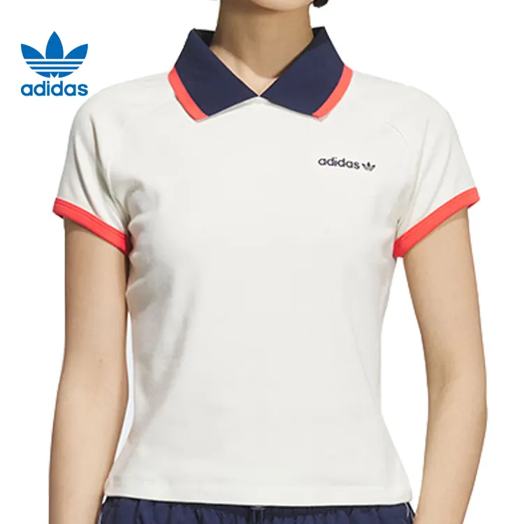 【流光风】adidas阿迪达斯三叶草女子运动休闲短袖T恤KF9611