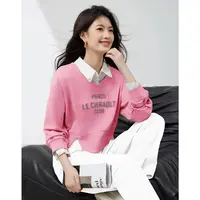 清仓-时尚高级感假两件POLO领设计短衬衫S593