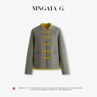 MNGATA G.宫小妍【锦瑟年华】绵羊毛秋冬新中式中国风外套5081058