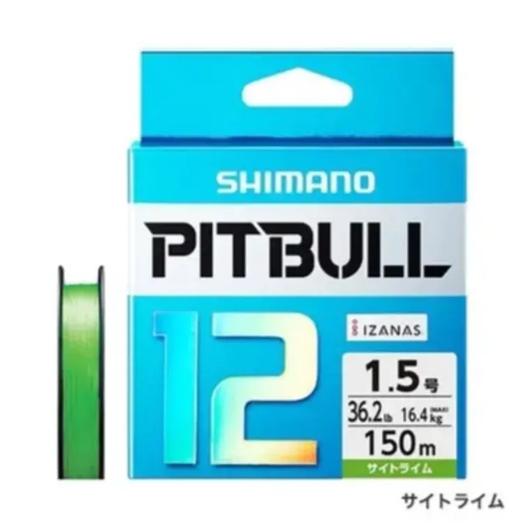 SHIMANO/禧玛诺PITBULL12编PE线顺滑耐磨远投路亚主线