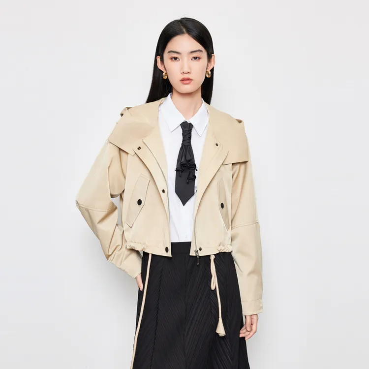 【商场同款】HPLY荷比俪秋季新女摩登时髦外套HYE12520136
