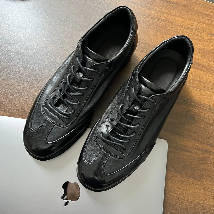 [2025新款皮鞋]男鞋皮鞋 水洗马皮休闲皮鞋爆款皮鞋男款年轻人