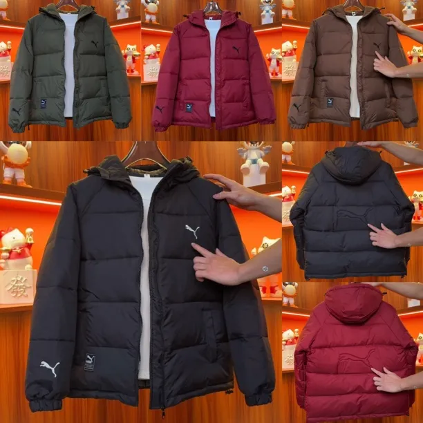 冬季新款连帽加厚刺绣保暖时尚百搭休闲棉服外套308