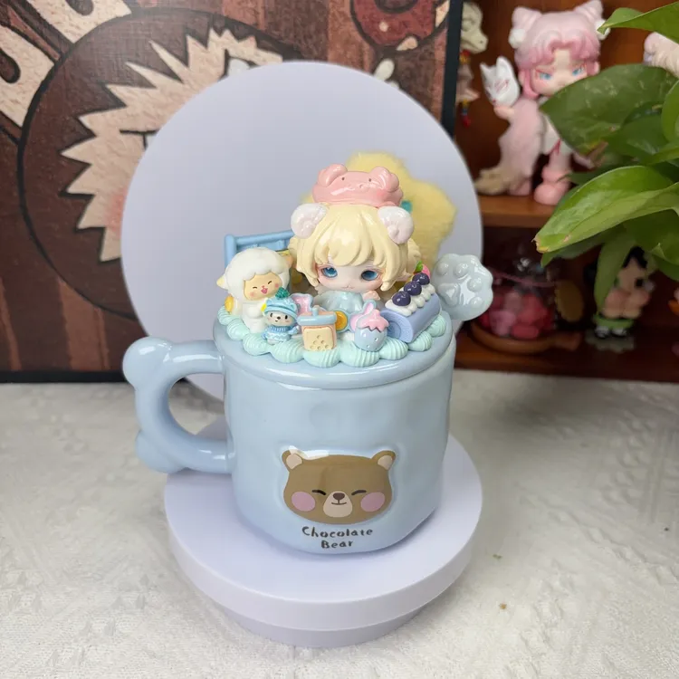 MIMIA高颜值diy手工奶油胶定制杯