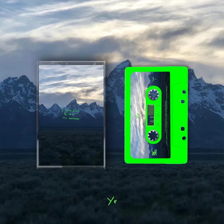 "ye"侃爷Kanye West EP专辑音乐磁带